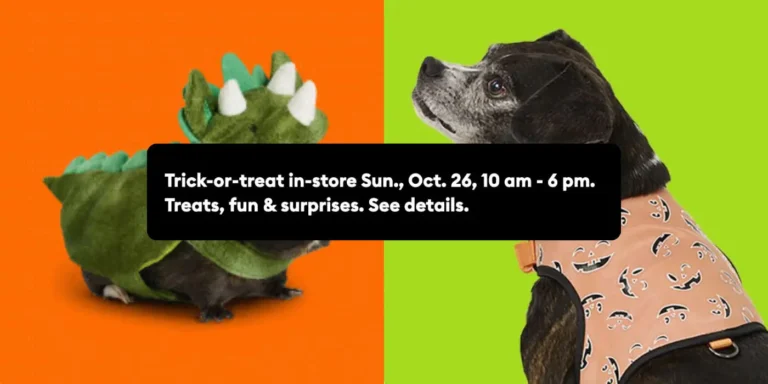 Free PetSmart Trick-or-Treat Event on October 26 October 24, 2025 Free PetSmart Trick-or-Treat Event on October 26