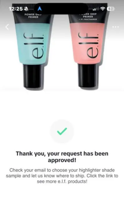 Possible Free e.l.f. Power Grip Primer Mini Sample!