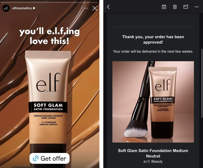 Possible Free e.l.f. Soft Glam Satin Concealer Sample