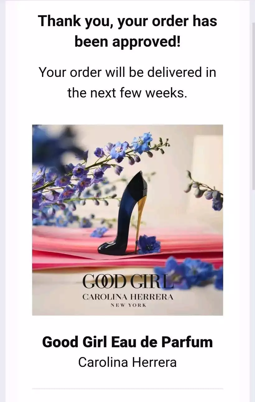 Possible Free Carolina Herrera Good Girl Perfume Sample