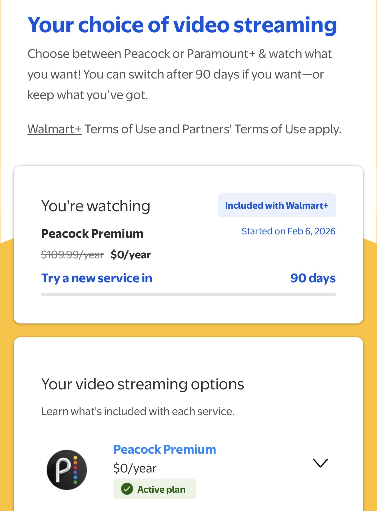 watch the Olympics and LX Game for FREE if your a Walmart+ Subscriber