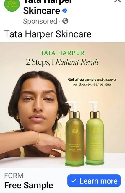 Free Tata Harper Cleanser Samples + Free Shipping