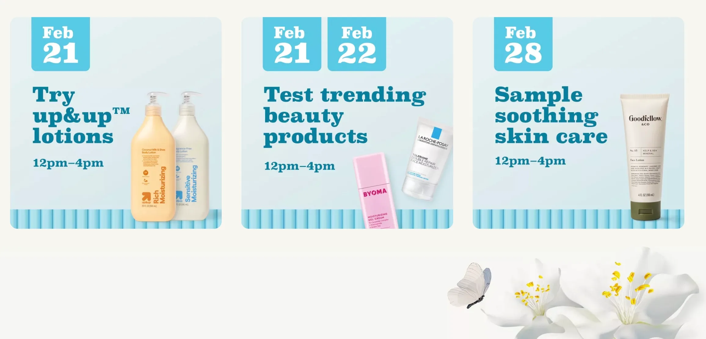 Free Goodfellow & Co. Face Lotion Sample & Toiletry Bag at Target