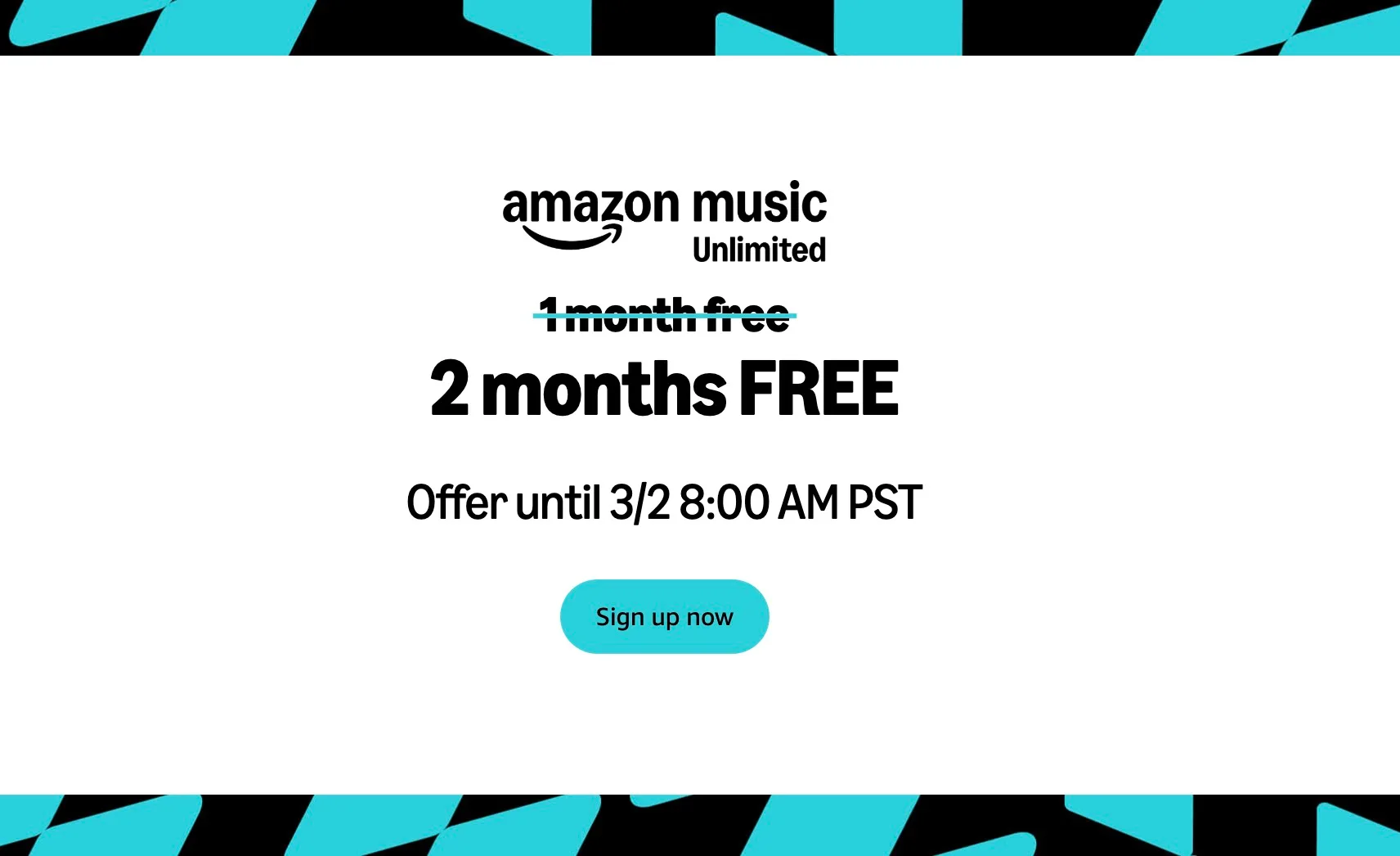 Amazon Audible 2 months free trial (then $12.99/month) on Amazon