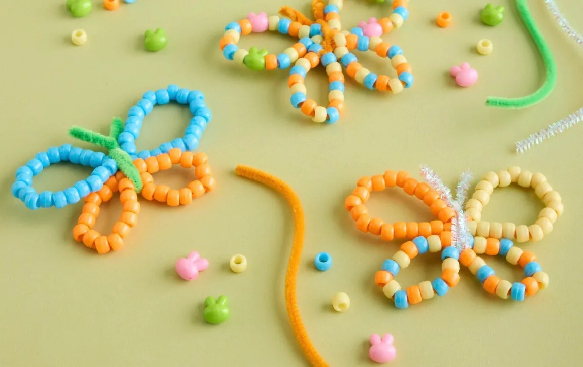 Free Spring Beaded Butterflies Craft at Michaels (February 28th)