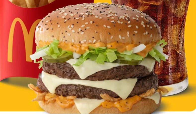 New Big Arch Burger at McDonald's for $8.99
