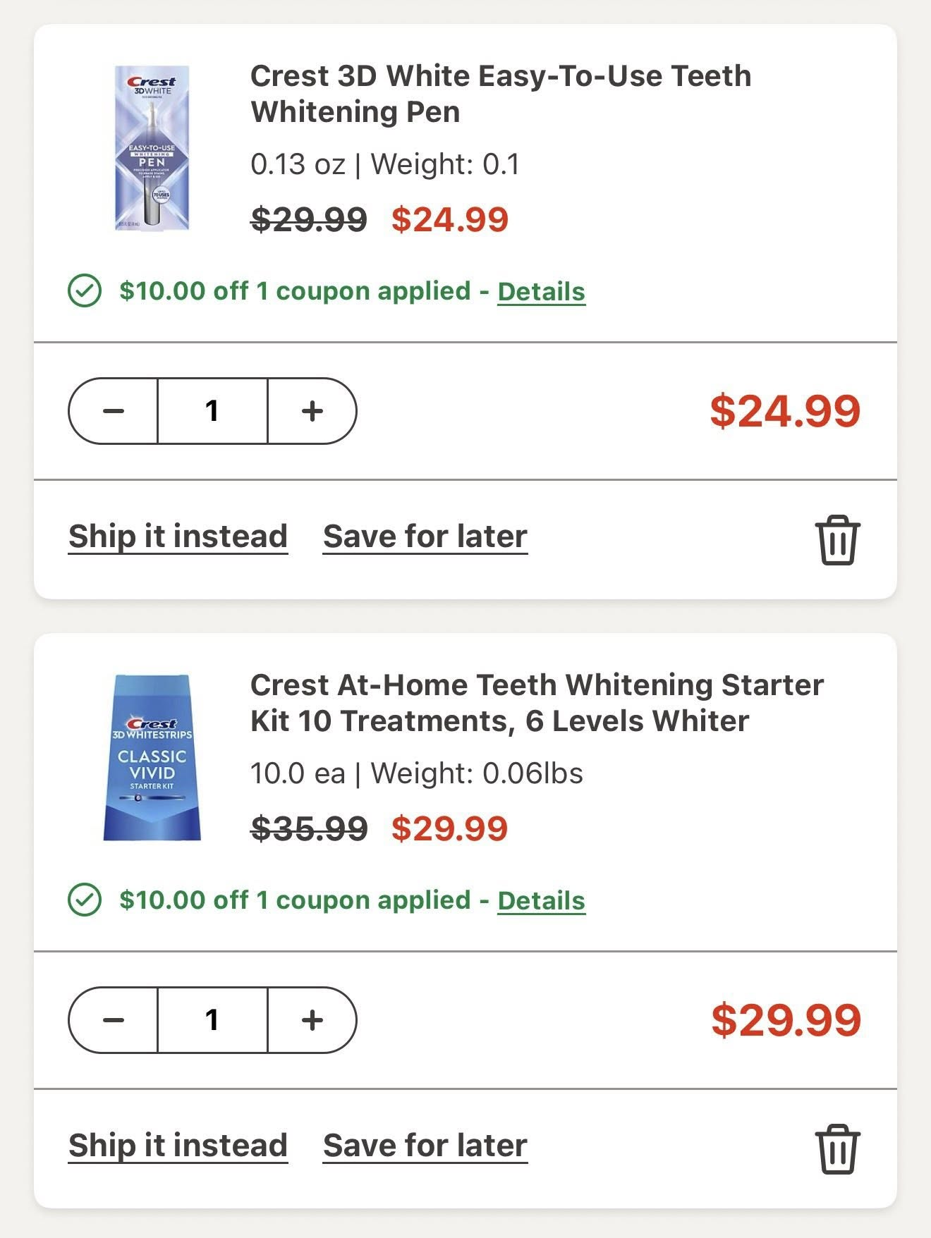 Crest Whitening Products at Walgreens for Free + $5.52 Moneymaker