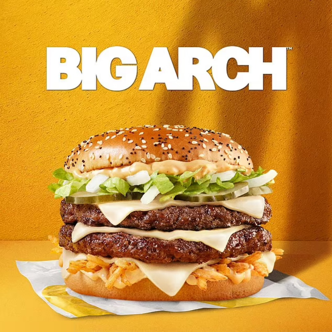 New Big Arch Burger at McDonald's for $8.99