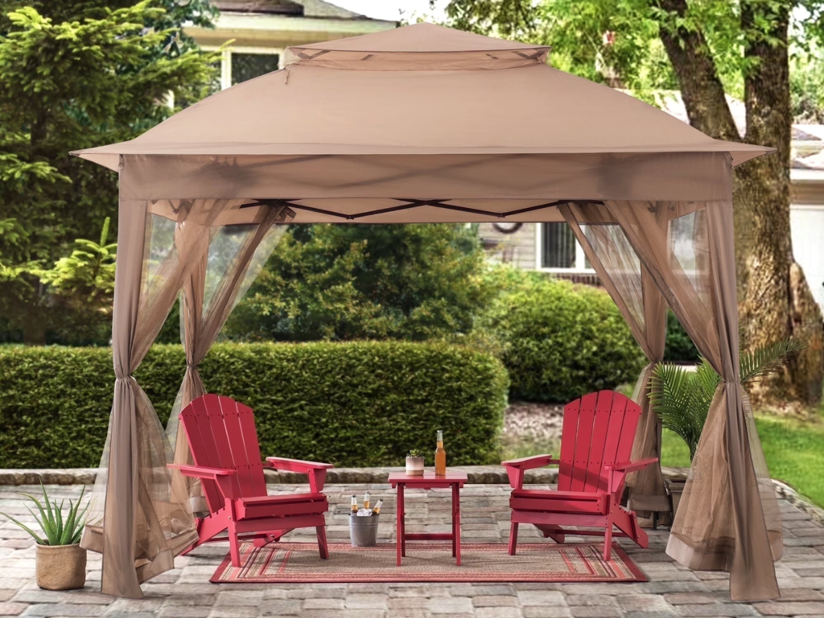 Sunjoy Outdoor Pop Up Gazebo at Walmart for $84.81